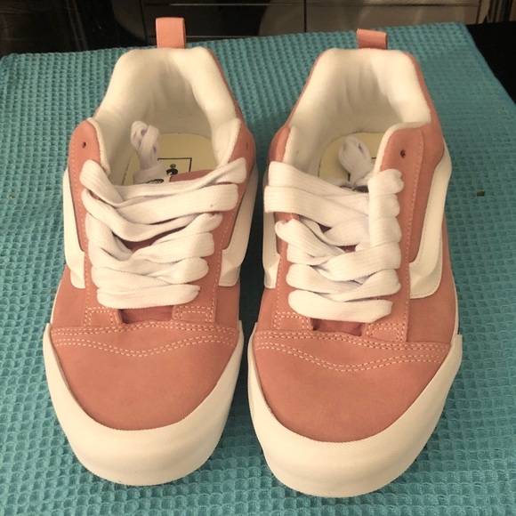 Vans Knu Skool Pink and White “Foxglove” Sneakers - Picture 4 of 6